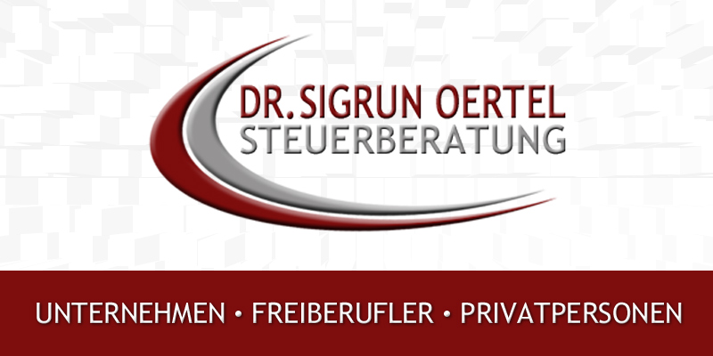 Steuerberatung Dr. Sigrun Oertel - Leistungen für Unternehmen, Freiberufler und Privatpersonen